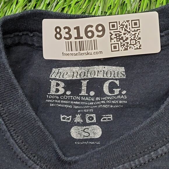 Notorious B.I.G Shirt Womens Small 17x24 Biggie Brooklyns Finest - Picture 8 of 11